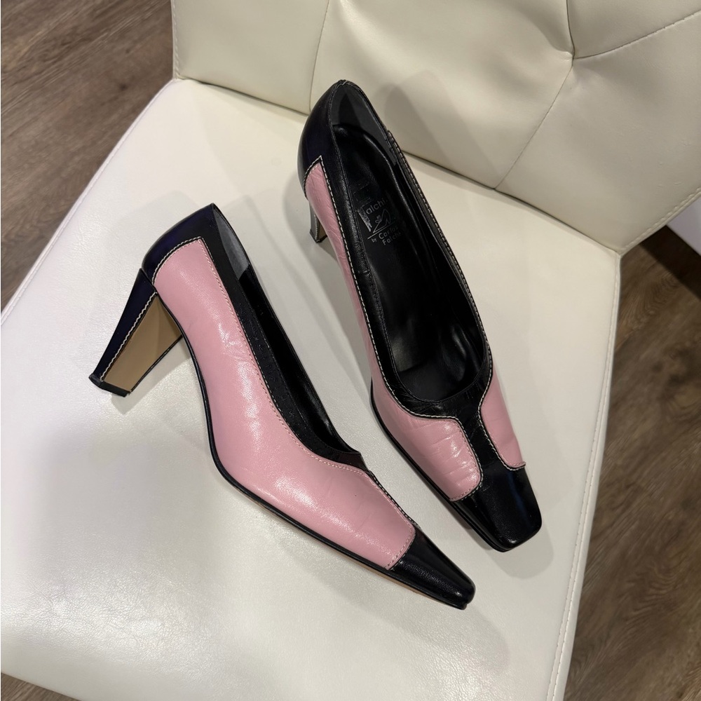 Elegant Women's Heels Leather